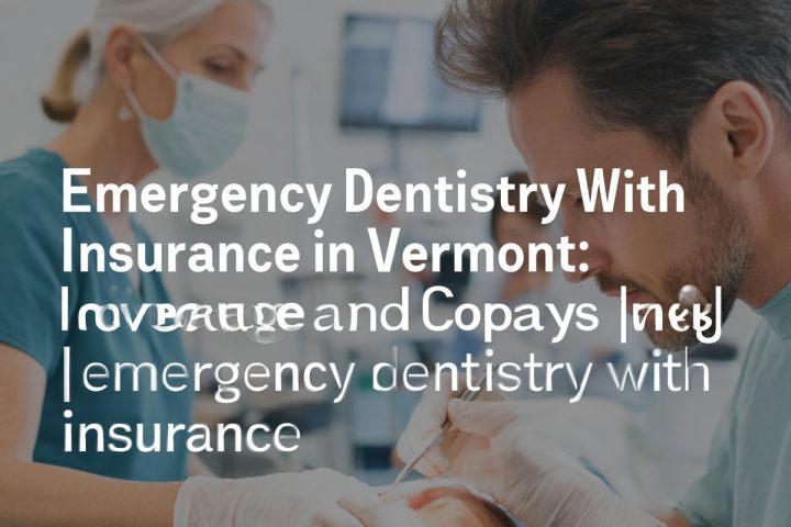 Navigating Emergency Dental Coverage in Vermont